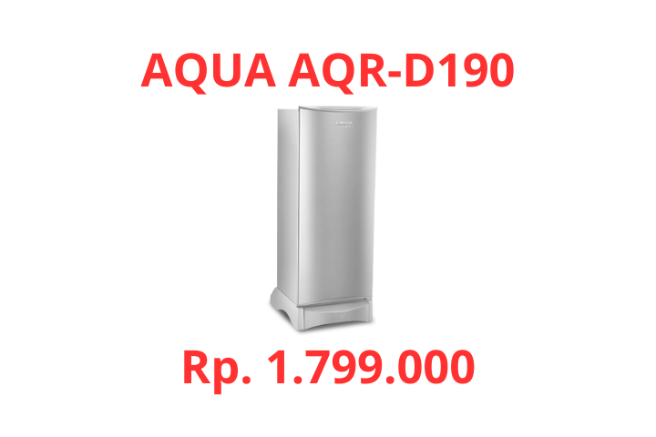 Review Kulkas 1 Pintu AQUA AQR-D190 1 Pintu Harga Terjangkau, Fitur Lengkap, Spesifikasi Menjanjikan!