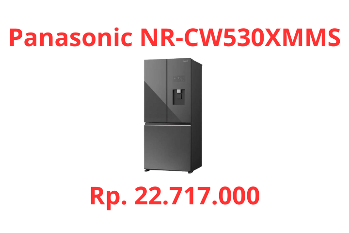 Review Kulkas 3 Pintu Panasonic NR-CW530XMMS Multidoor Prime, Spesifikasi, Fitur dan Harga!