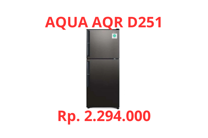 Kelebihan dan Kekurangan Kulkas AQUA AQR-D251