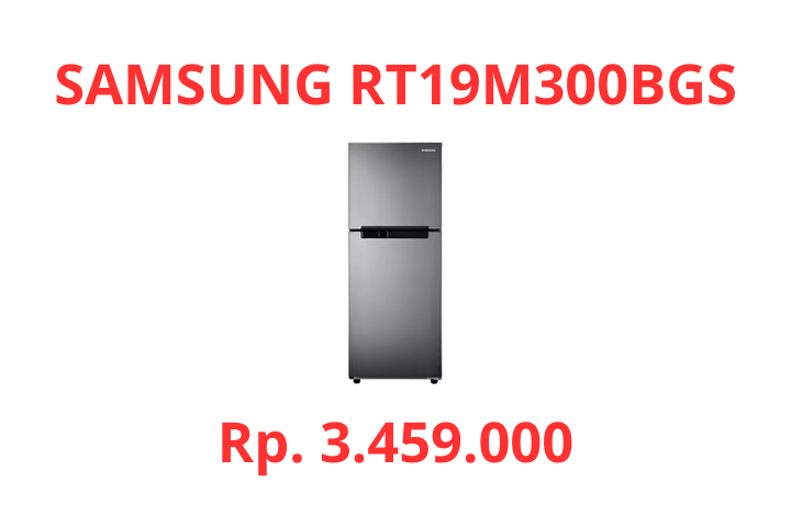 Samsung RT19M300BGS Kulkas 2 Pintu Review Spesifikasi, Fitur dan Harga
