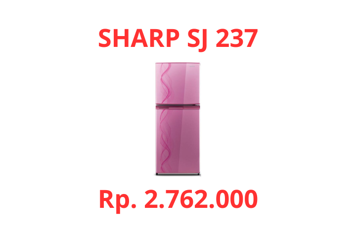 Spesifikasi Kulkas 2 Pintu Sharp SJ-237