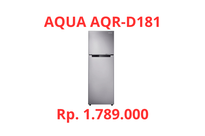 Spesifikasi Kulkas AQUA 1 Pintu AQR-D181