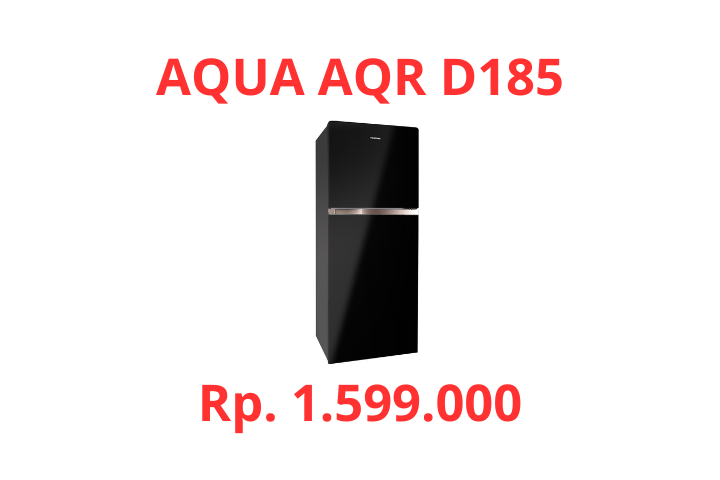 Kelebihan dan Kekurangan Kulkas AQUA AQR D185, Review Spesifikasi, Fitur dan Harga Terjangkau!
