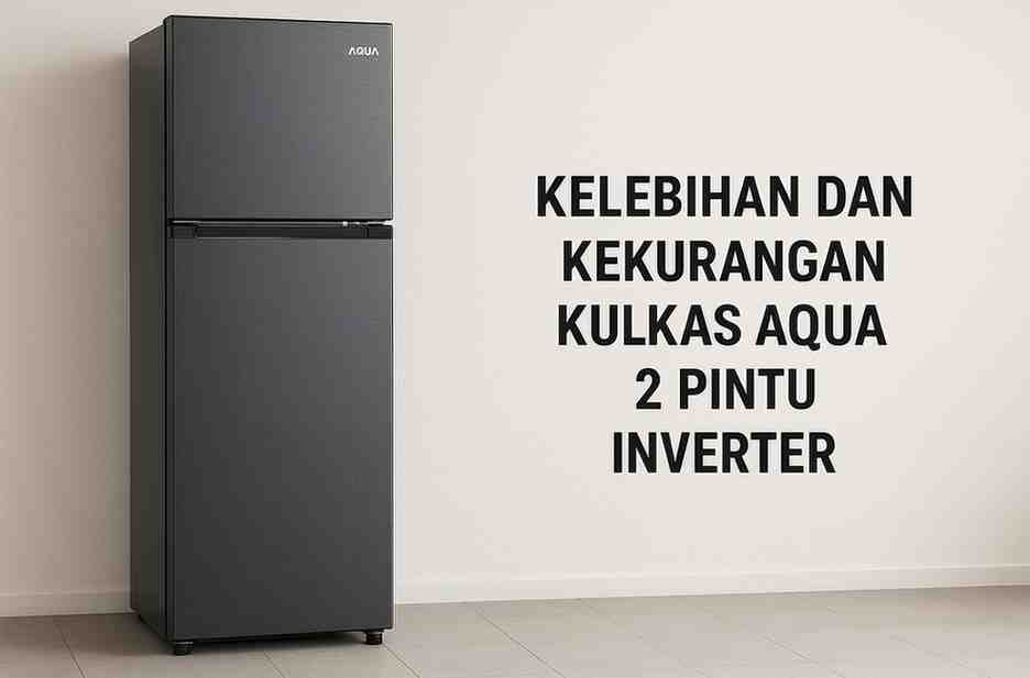 Kelebihan dan Kekurangan Kulkas Aqua 2 Pintu Inverter