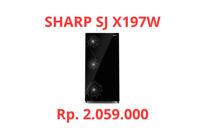 Kelebihan dan Kekurangan Kulkas Sharp SJ x197w