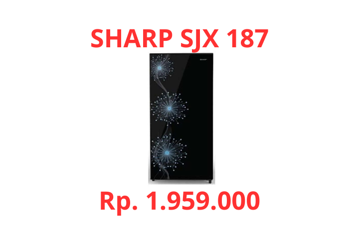 Kelebihan dan Kekurangan Kulkas Sharp SJX 182, Review Spesifikasi, Fitur dan Harganya.