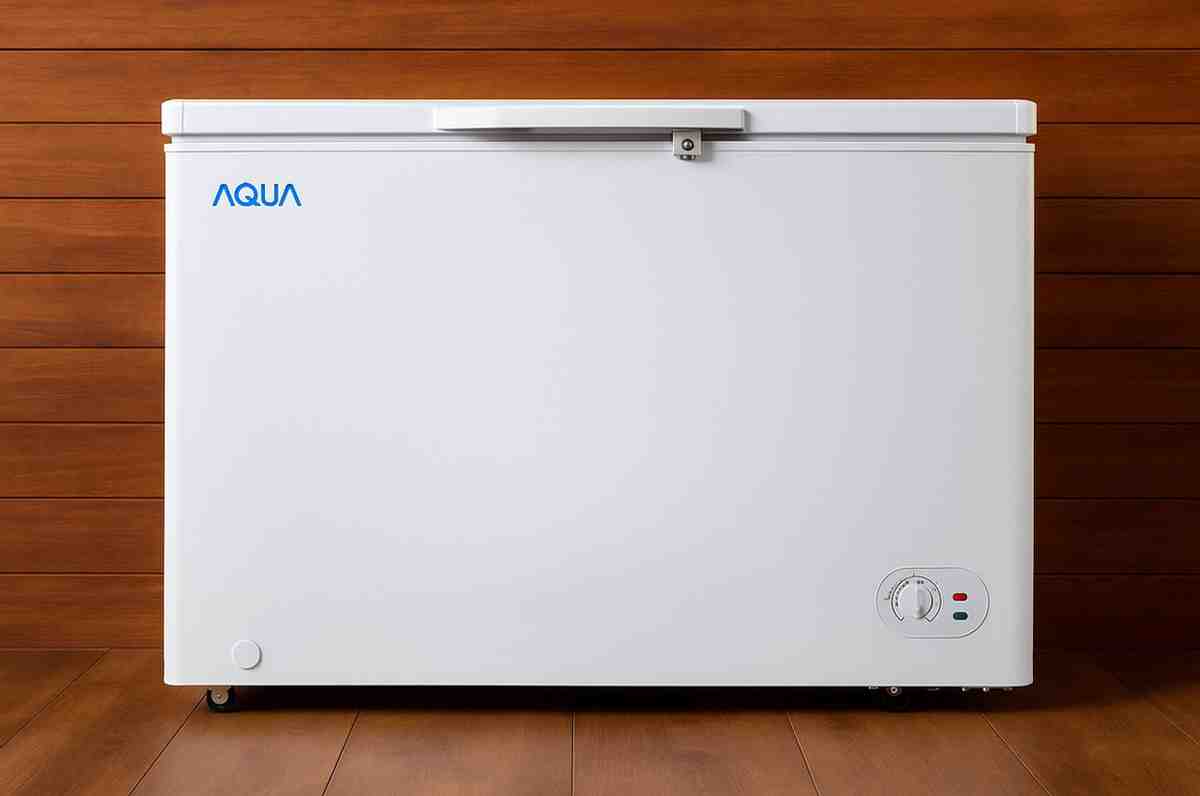 Chest Freezer Box Aqua 200 Liter (AQF-200 W)