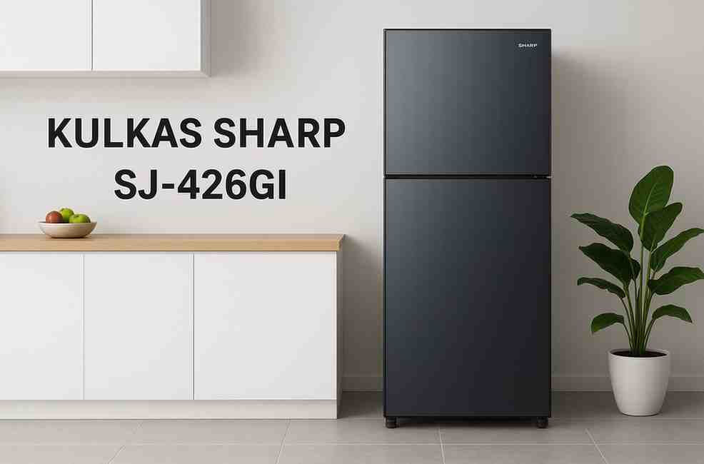 Kelebihan dan Kekurangan Kulkas Sharp SJ-426GI